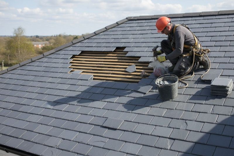 Slate Roof Leak Repair in Atlantic County, NJ