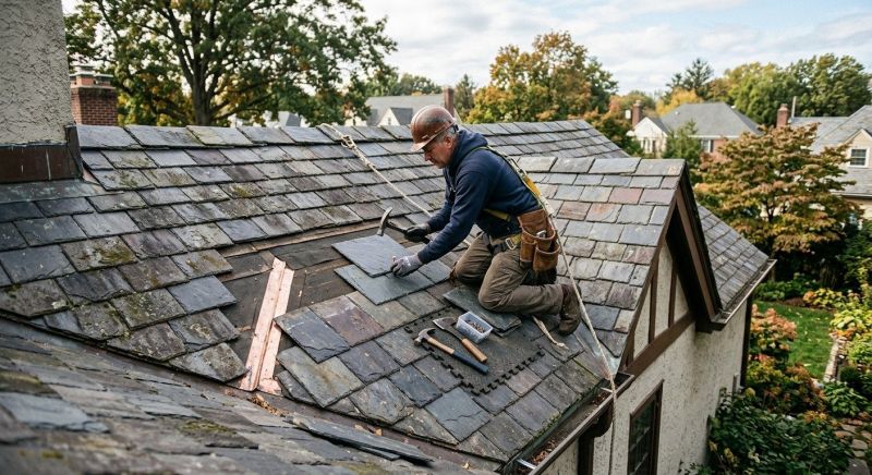 Slate Roof Repair in Sea Isle City, NJ