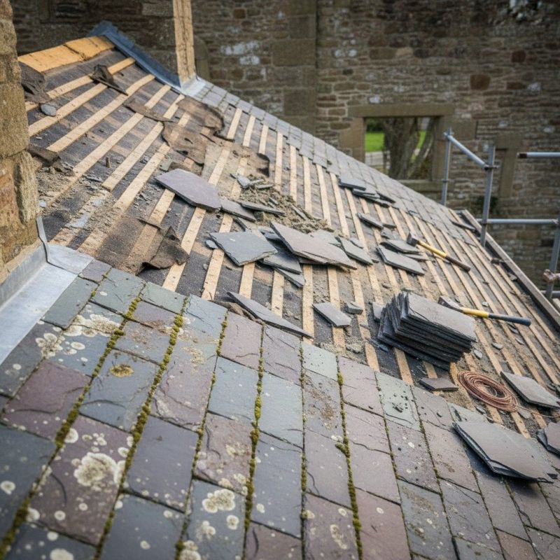 Slate Roof Replacement in Ocean City, NJ
