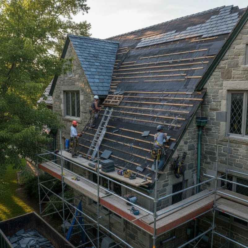 Slate Roof Replacement in Ventnor City, NJ