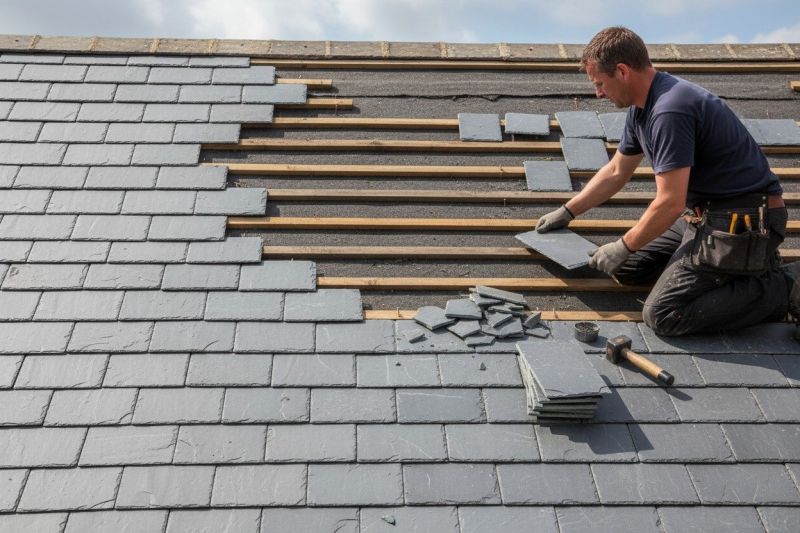Slate Shingles Repair in Atlantic City, NJ