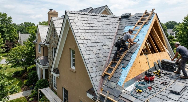 Slate Shingles Repair in Ventnor City, NJ