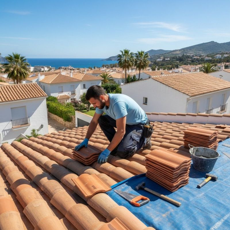 Spanish Tile Roof Repair in Atlantic County, NJ