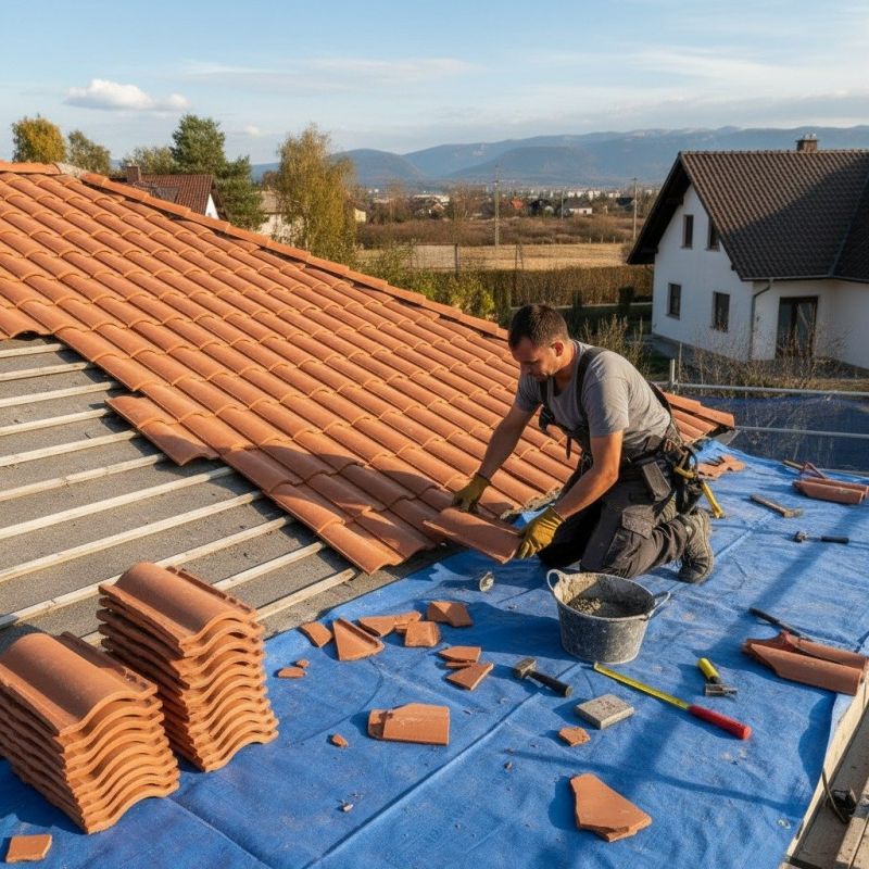 Spanish Tile Roof Repair in Atlantic County, NJ