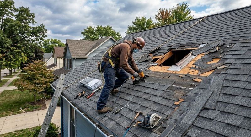 Storm Damage Roof Repair in Brigantine, NJ