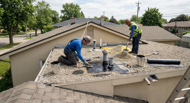 Tar And Gravel Roof Repair in Atlantic City, NJ