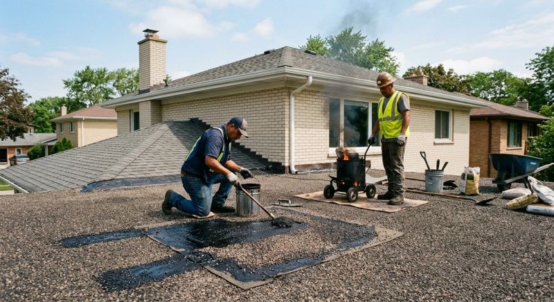 Tar And Gravel Roof Repair in Avalon, NJ