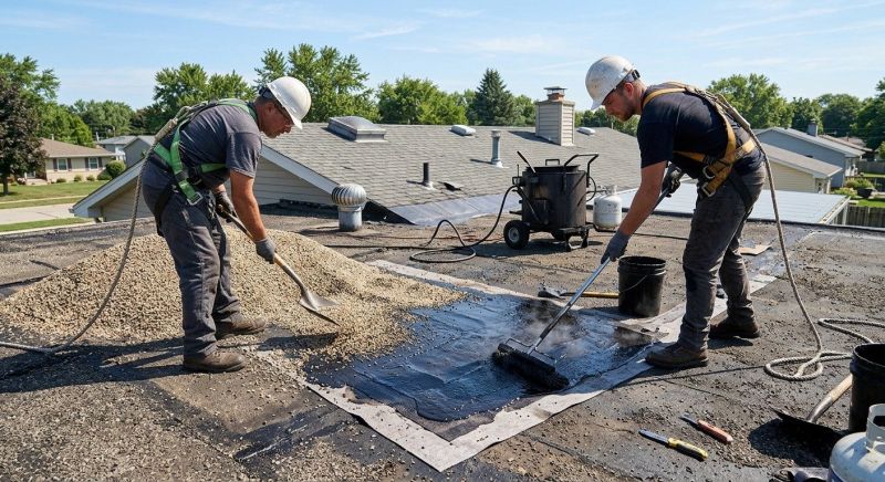 Tar And Gravel Roof Repair in Beach Haven, NJ