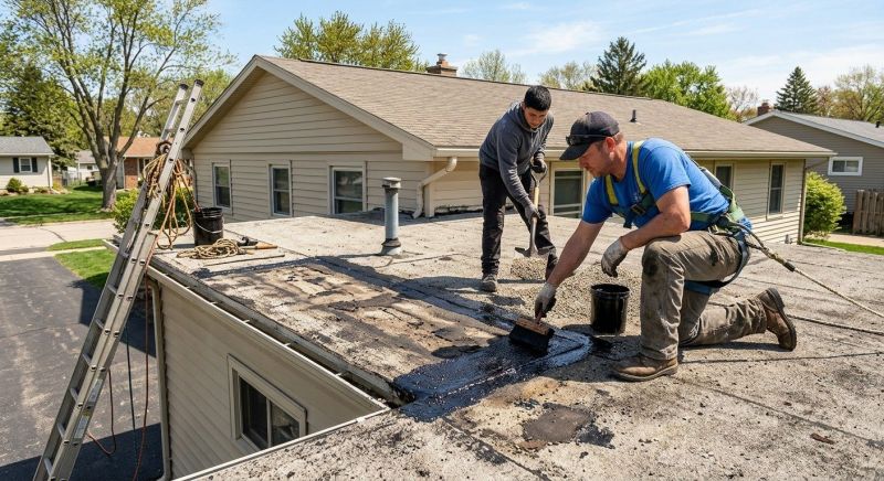Tar And Gravel Roof Repair in Brigantine, NJ
