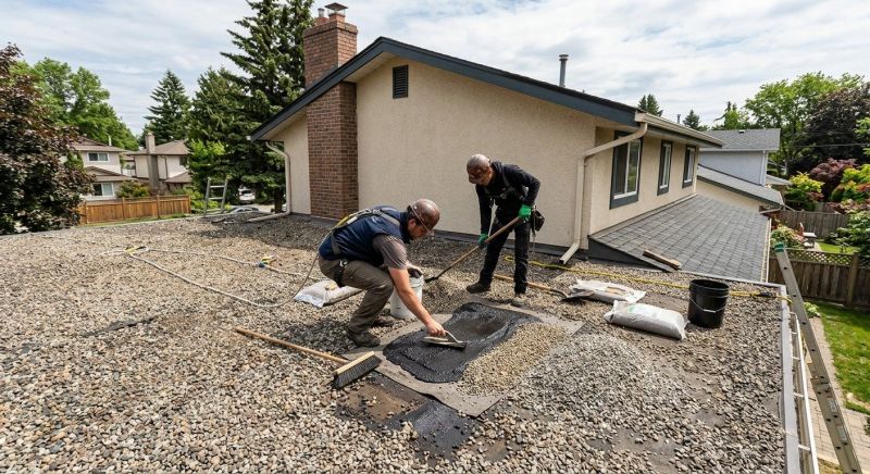 Tar And Gravel Roof Repair in Atlantic County, NJ