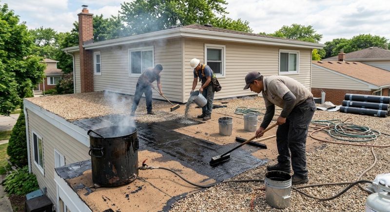 Tar And Gravel Roof Repair in Tuckerton, NJ