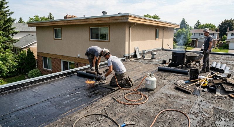 Tar Roof Repair in Ocean View, NJ