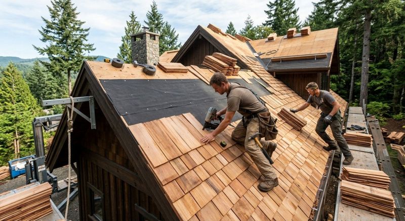Wood Roofing Installation in Sea Isle City, NJ