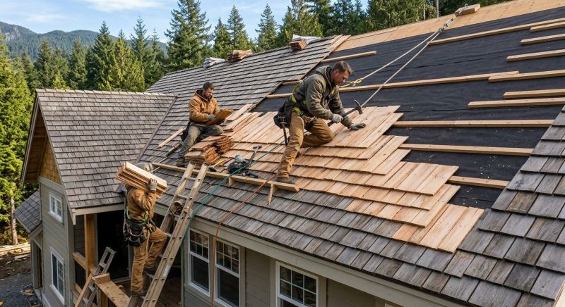 Wood Roofing Installation in Tuckerton, NJ