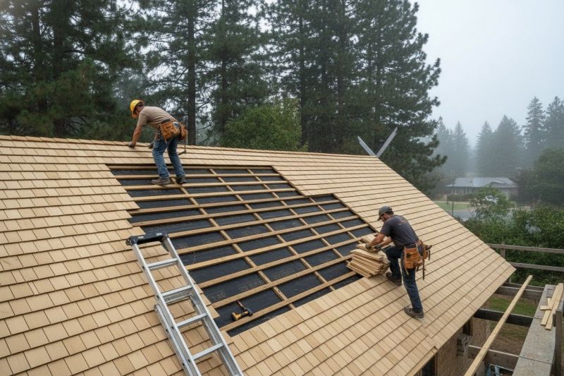 Wood Shake Roof Repair in Ventnor City, NJ