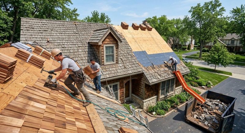 Wood Shake Roof Replacement in Margate City, NJ