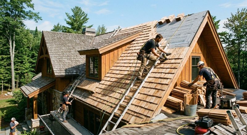 Wood Shake Roof Replacement in Ocean View, NJ
