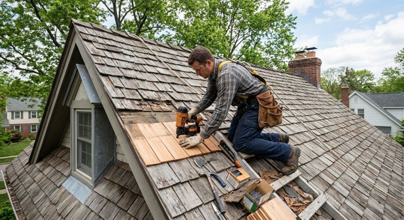 Wood Shingles Repair in Ocean View, NJ